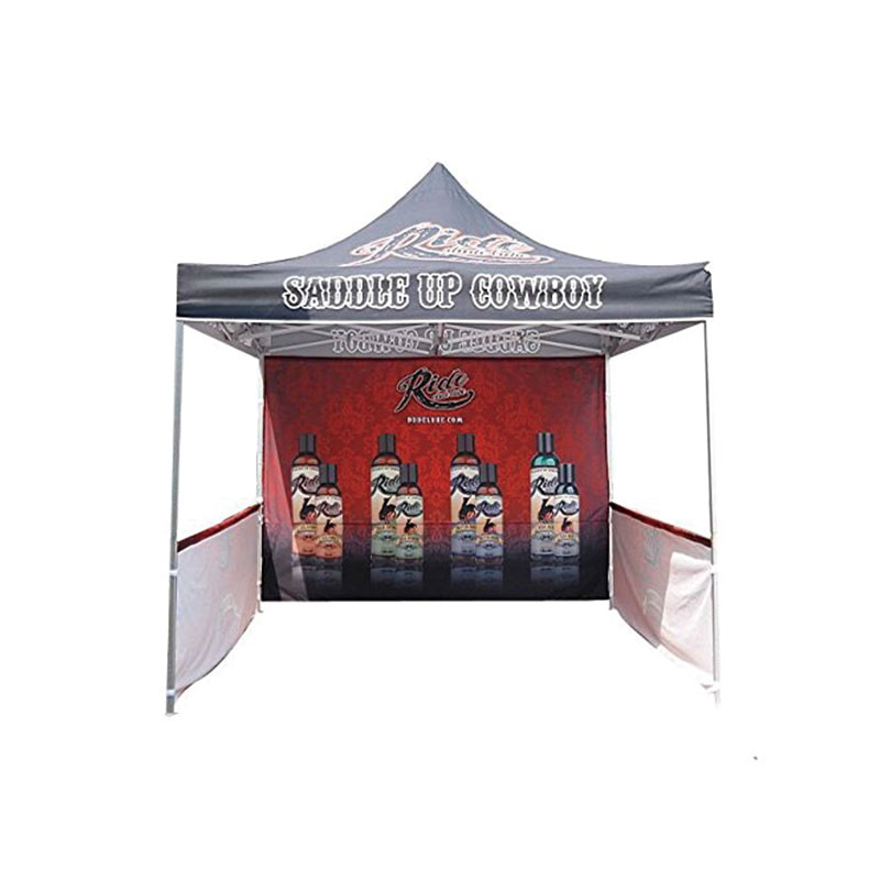 Waterproof Outdoor Folding Exhibition Aluminum Tent Advertising Display Custom Print Folding Canopy Gazebo